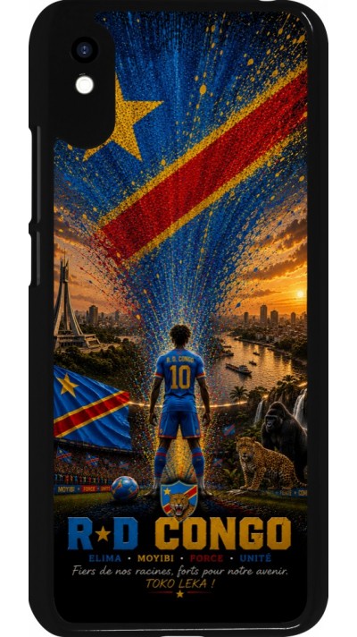 Coque Xiaomi Redmi 9A - Football République démocratique du Congo splash 2026
