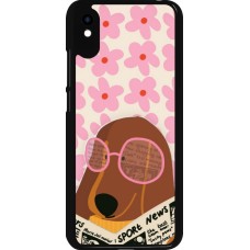 Coque Xiaomi Redmi 9A - Dog with newspaper 2026