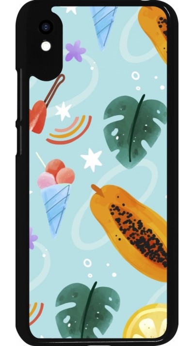 Coque Xiaomi Redmi 9A - Summer 2025 Pattern papaya