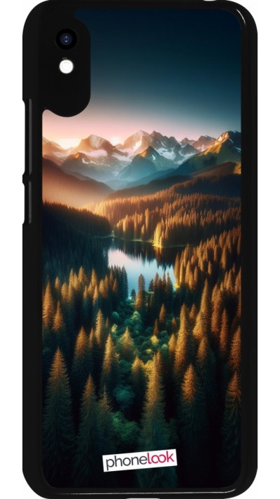 Coque Xiaomi Redmi 9A - Sunset Forest Lake