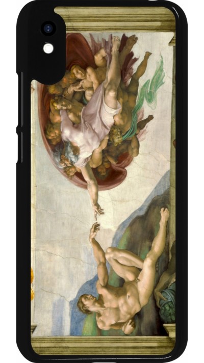 Coque Xiaomi Redmi 9A - Tableau art - La Création d’Adam - Michel-Ange