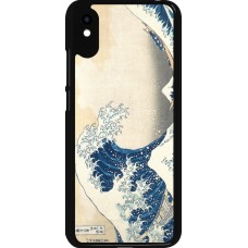 Coque Xiaomi Redmi 9A - Tableau art - La Grande Vague de Kanagawa - Hokusai