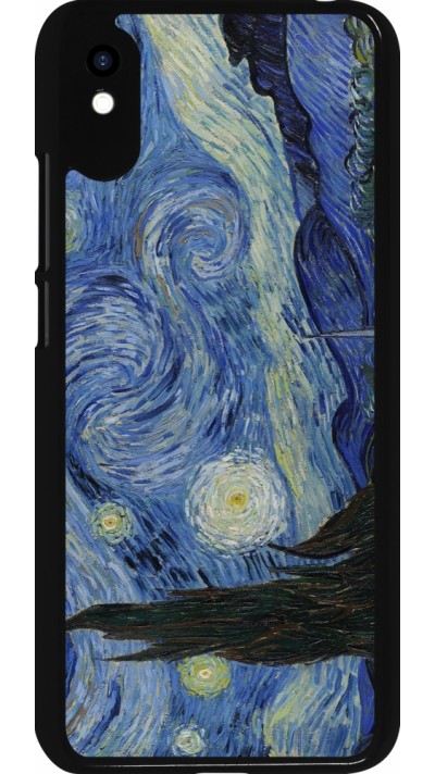 Coque Xiaomi Redmi 9A - Tableau art - La Nuit étoilée - Van Gogh