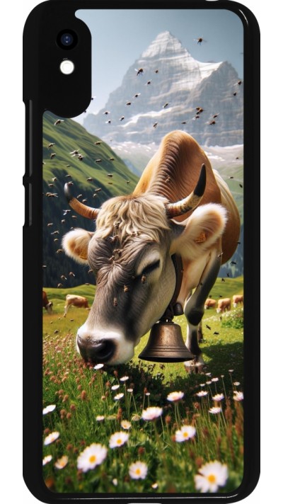 Coque Xiaomi Redmi 9A - Vache montagne Valais