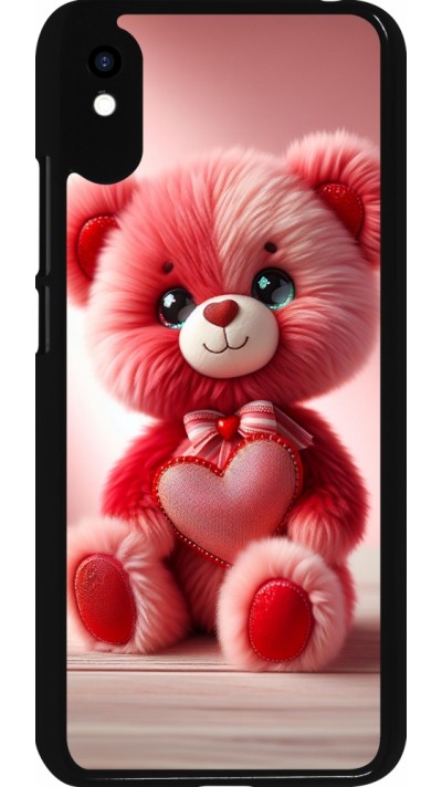 Coque Xiaomi Redmi 9A - Valentine 2024 Ourson rose