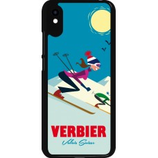 Coque Xiaomi Redmi 9A - Verbier Ski Downhill