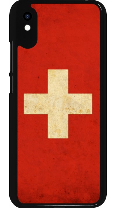 Coque Xiaomi Redmi 9A - Vintage Flag SWISS