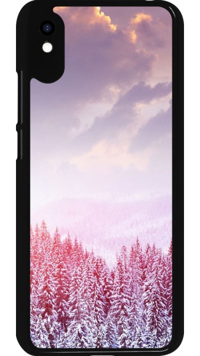 Coque Xiaomi Redmi 9A - Winter 22 Pink Forest