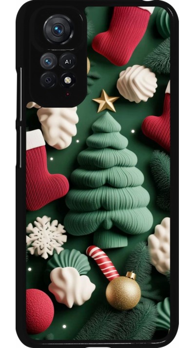 Coque Xiaomi Redmi Note 11 / 11S - Christmas 25 Christmas textiles