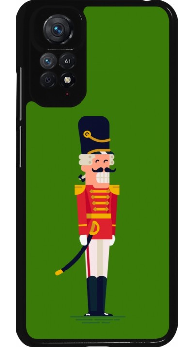 Coque Xiaomi Redmi Note 11 / 11S - Christmas 25 Nutcracker Green