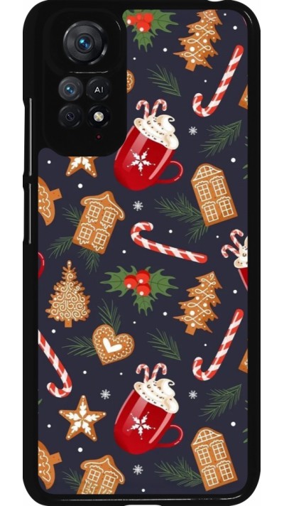 Coque Xiaomi Redmi Note 11 / 11S - Christmas 25 Pattern Gingerbread House
