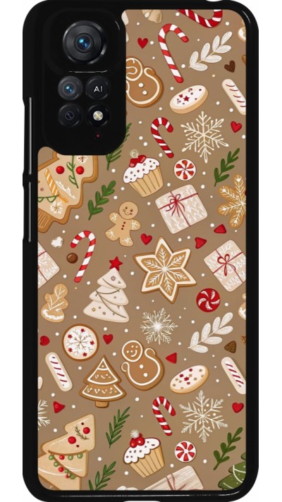 Coque Xiaomi Redmi Note 11 / 11S - Christmas 25 Pattern Ginger Cookie