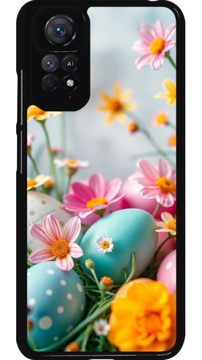 Coque Xiaomi Redmi Note 11 / 11S - Easter 2026 Eggs with flowers