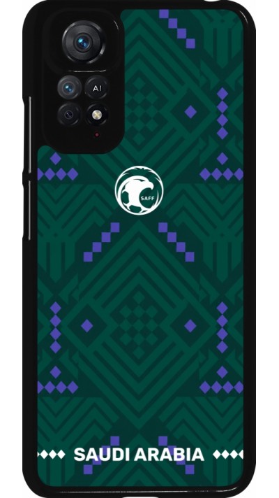 Coque Xiaomi Redmi Note 11 / 11S - Maillot de football Arabie saoudite 2026 personnalisable