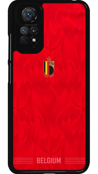 Coque Xiaomi Redmi Note 11 / 11S - Maillot de football Belgique 2026 personnalisable