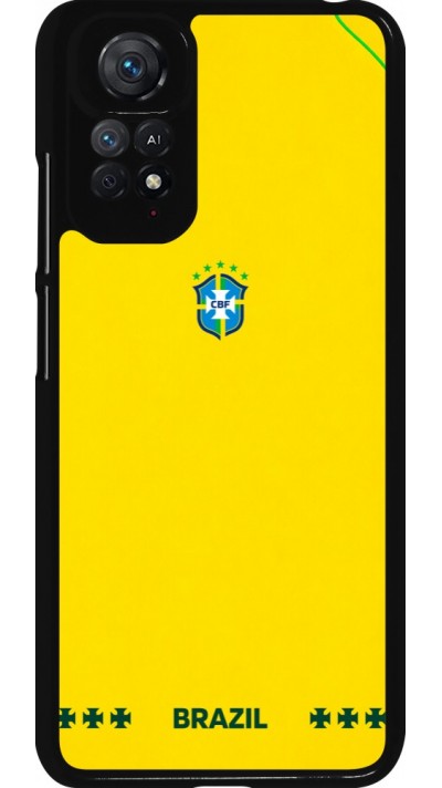 Coque Xiaomi Redmi Note 11 / 11S - Maillot de football Bresil 2026 personnalisable