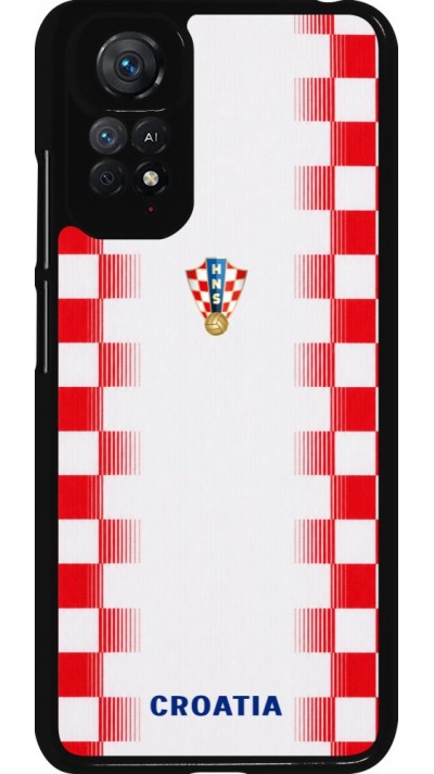 Coque Xiaomi Redmi Note 11 / 11S - Maillot de football Croatie 2026 personnalisable