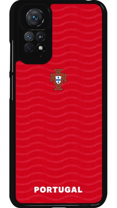 Coque Xiaomi Redmi Note 11 / 11S - Maillot de football Portugal 2026 personnalisable