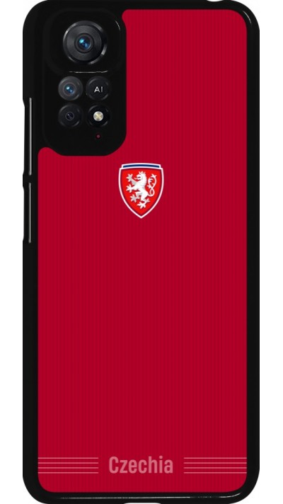 Coque Xiaomi Redmi Note 11 / 11S - Maillot de football Répuplique Tchèque 2026 personnalisable
