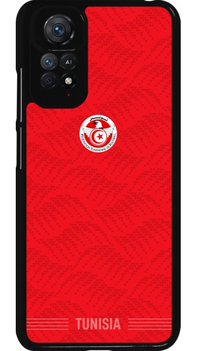 Coque Xiaomi Redmi Note 11 / 11S - Maillot de football Tunisie 2026 personnalisable