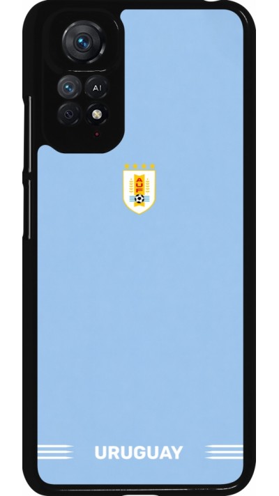 Coque Xiaomi Redmi Note 11 / 11S - Maillot de football Uruguay 2026 personnalisable