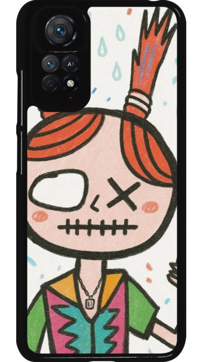 Coque Xiaomi Redmi Note 11 / 11S - Little Girl Sketch
