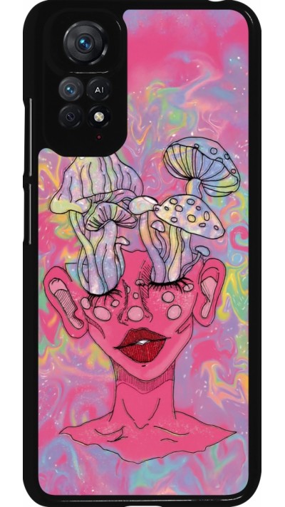 Coque Xiaomi Redmi Note 11 / 11S - Psychedelic pink mushroom