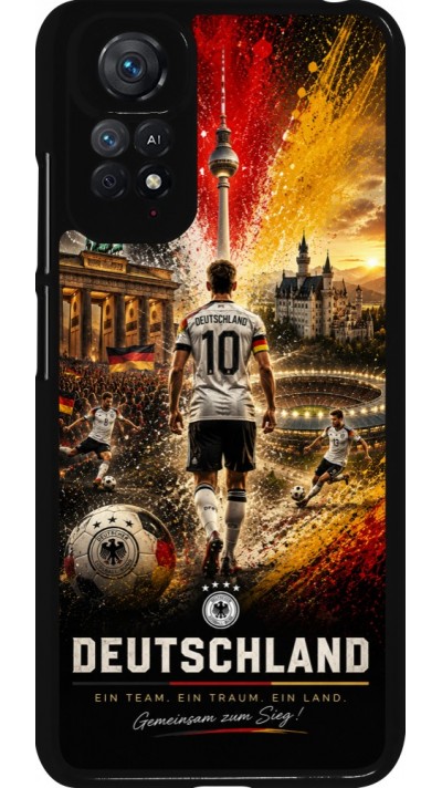 Coque Xiaomi Redmi Note 11 / 11S - Football Allemagne splash 2026