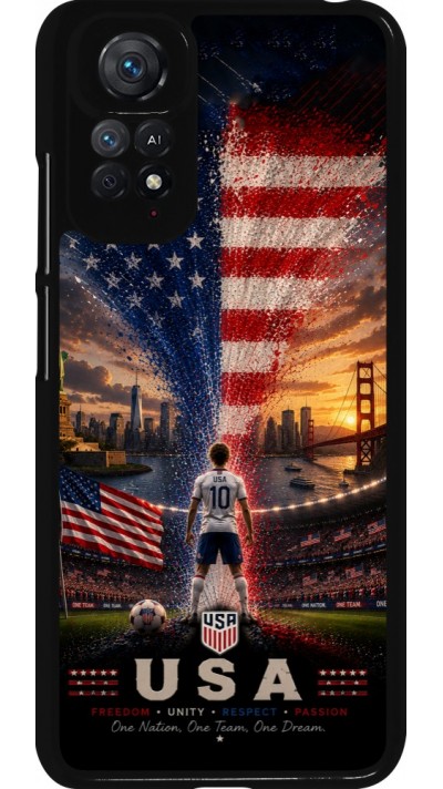 Coque Xiaomi Redmi Note 11 / 11S - Football États-Unis splash 2026