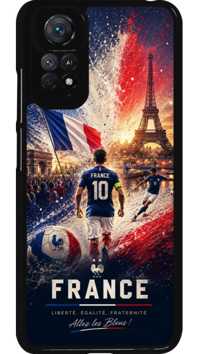 Coque Xiaomi Redmi Note 11 / 11S - Football France splash 2026
