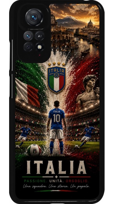 Coque Xiaomi Redmi Note 11 / 11S - Football Italie splash 2026