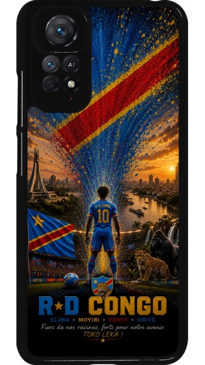 Coque Xiaomi Redmi Note 11 / 11S - Football République démocratique du Congo splash 2026