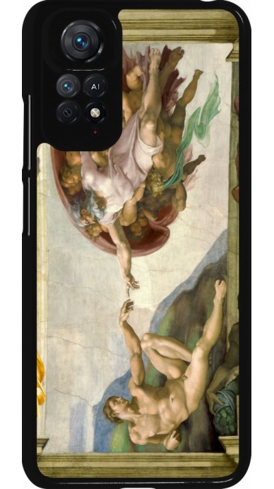 Coque Xiaomi Redmi Note 11 / 11S - Tableau art - La Création d’Adam - Michel-Ange