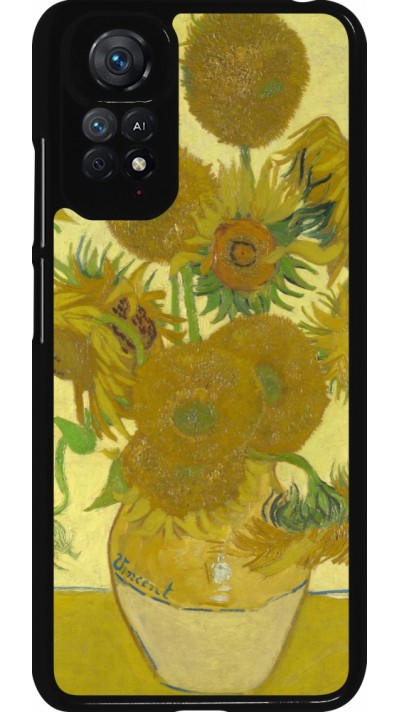 Coque Xiaomi Redmi Note 11 / 11S - Tableau art - Les Tournesols - Van Gogh