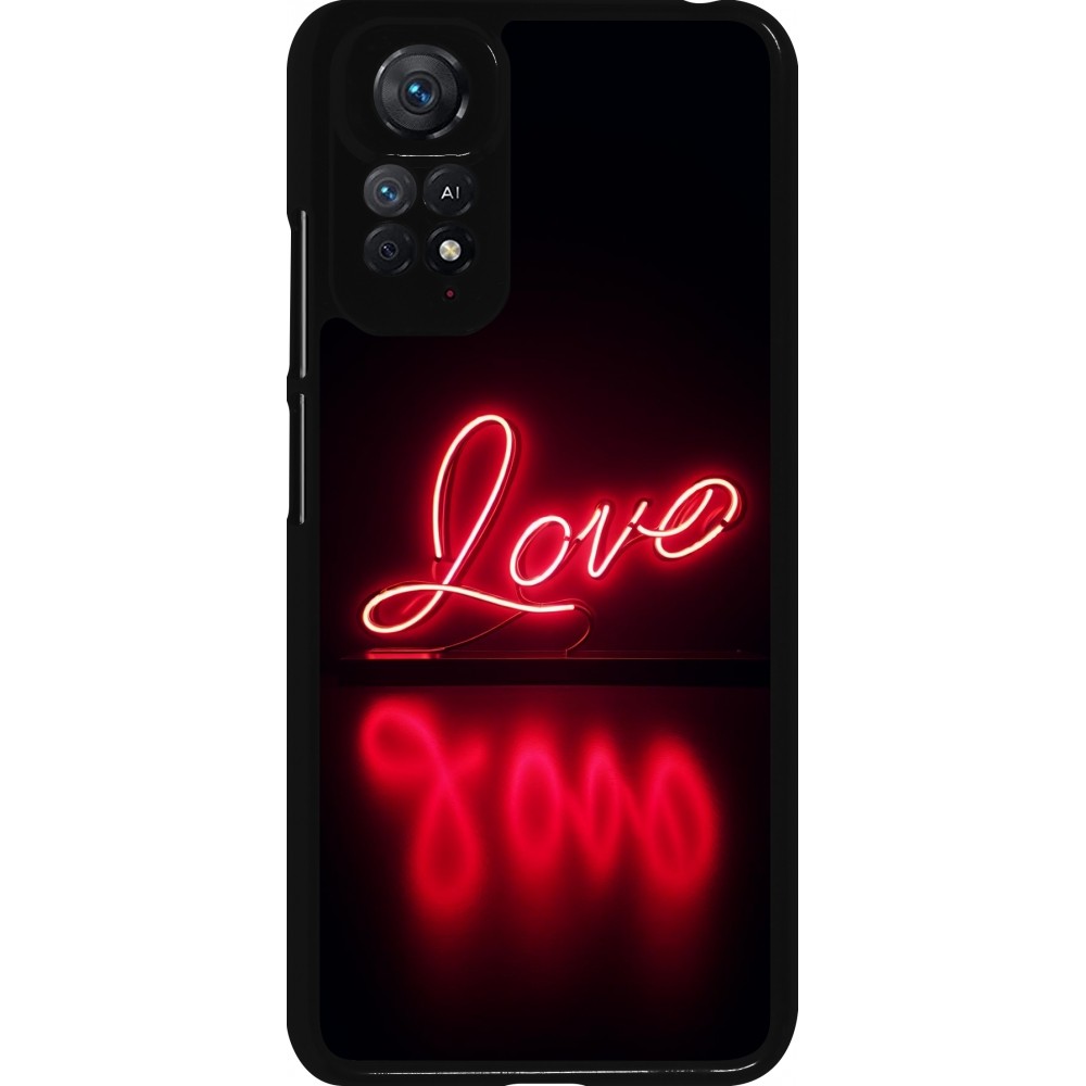 Coque Xiaomi Redmi Note 11 / 11S - Valentine 2025 Neon Love