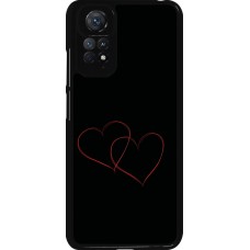 Coque Xiaomi Redmi Note 11 / 11S - Valentine 2023 attached heart