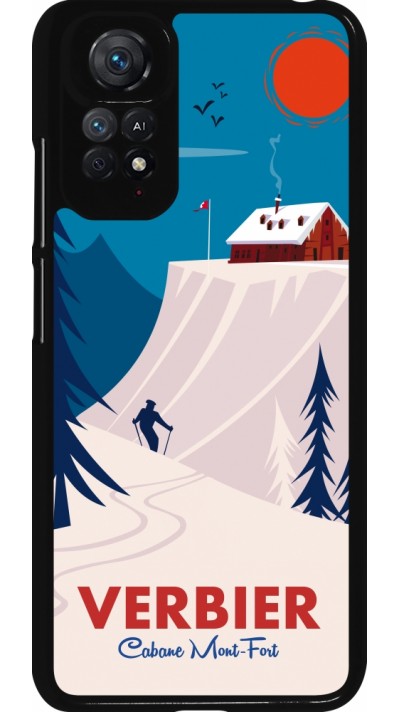 Coque Xiaomi Redmi Note 11 / 11S - Verbier Cabane Mont-Fort