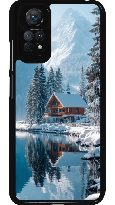 Coque Xiaomi Redmi Note 11 / 11S - Winter 25 Winter house forest day