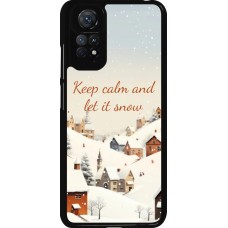 Xiaomi Redmi Note 11 / 11S Case Hülle - Winter 25 Winter Keep calm and let it snow