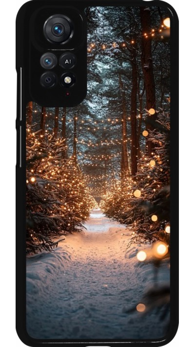 Coque Xiaomi Redmi Note 11 / 11S - Winter 25 Winter snowy road