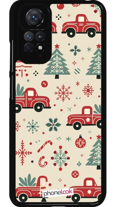 Xiaomi Redmi Note 11 / 11S Case Hülle - Weihnachten 2024 Lkw Tanne