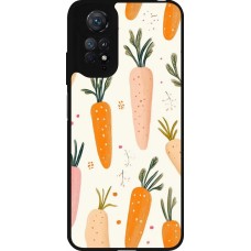 Coque Xiaomi Redmi Note 11 / 11S - Silicone rigide noir Easter 2026 Illustration carrots