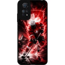 Coque Xiaomi Redmi Note 11 / 11S - Silicone rigide noir Hockey World Championship Player