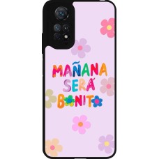 Coque Xiaomi Redmi Note 11 / 11S - Silicone rigide noir Karol G Manana sera bonito