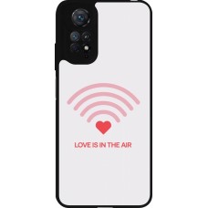 Coque Xiaomi Redmi Note 11 / 11S - Silicone rigide noir Saint Valentines Day 26 Love is in the air