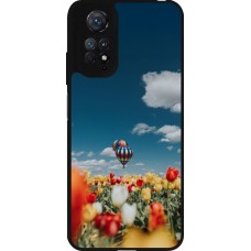 Coque Xiaomi Redmi Note 11 / 11S - Silicone rigide noir Hot air balloon Spring 2026