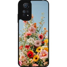 Coque Xiaomi Redmi Note 11 / 11S - Silicone rigide noir Spring flowers Spring 2026