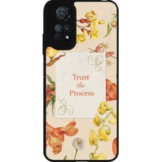 Coque Xiaomi Redmi Note 11 / 11S - Silicone rigide noir Trust the process Spring 2026