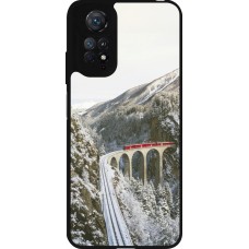 Xiaomi Redmi Note 11 / 11S Case Hülle - Silikon schwarz Winter 25 Winter polar express