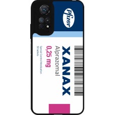 Xiaomi Redmi Note 11 / 11S Case Hülle - Silikon schwarz Xanax Alprazolam 2025